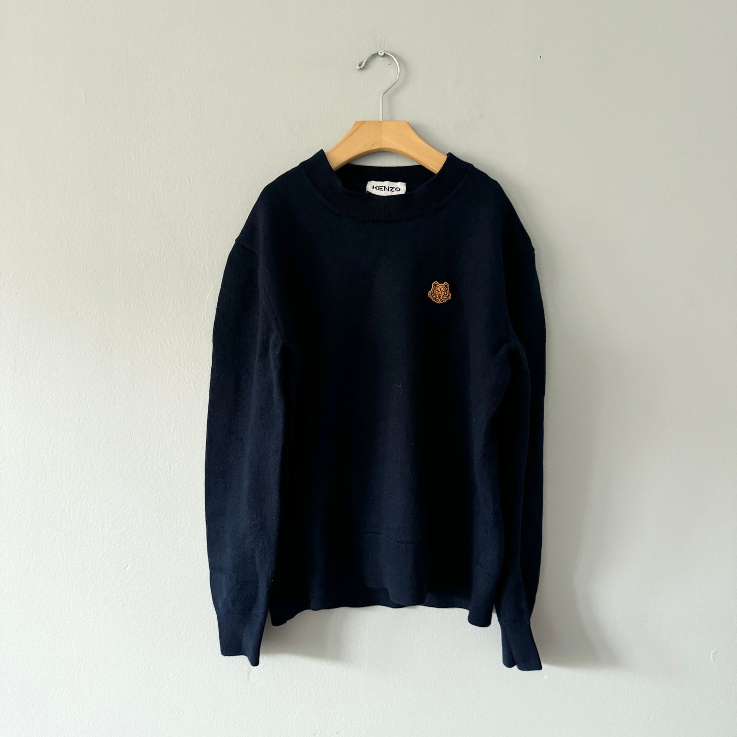 Kenzo / 100% wool knit pullover / M(Fits 10-12Y)
