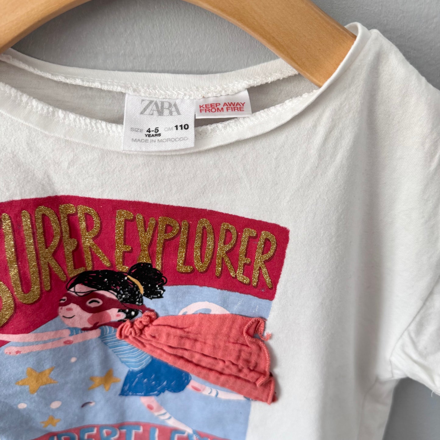 Zara / Super Explorer T-shirt / 4-5Y