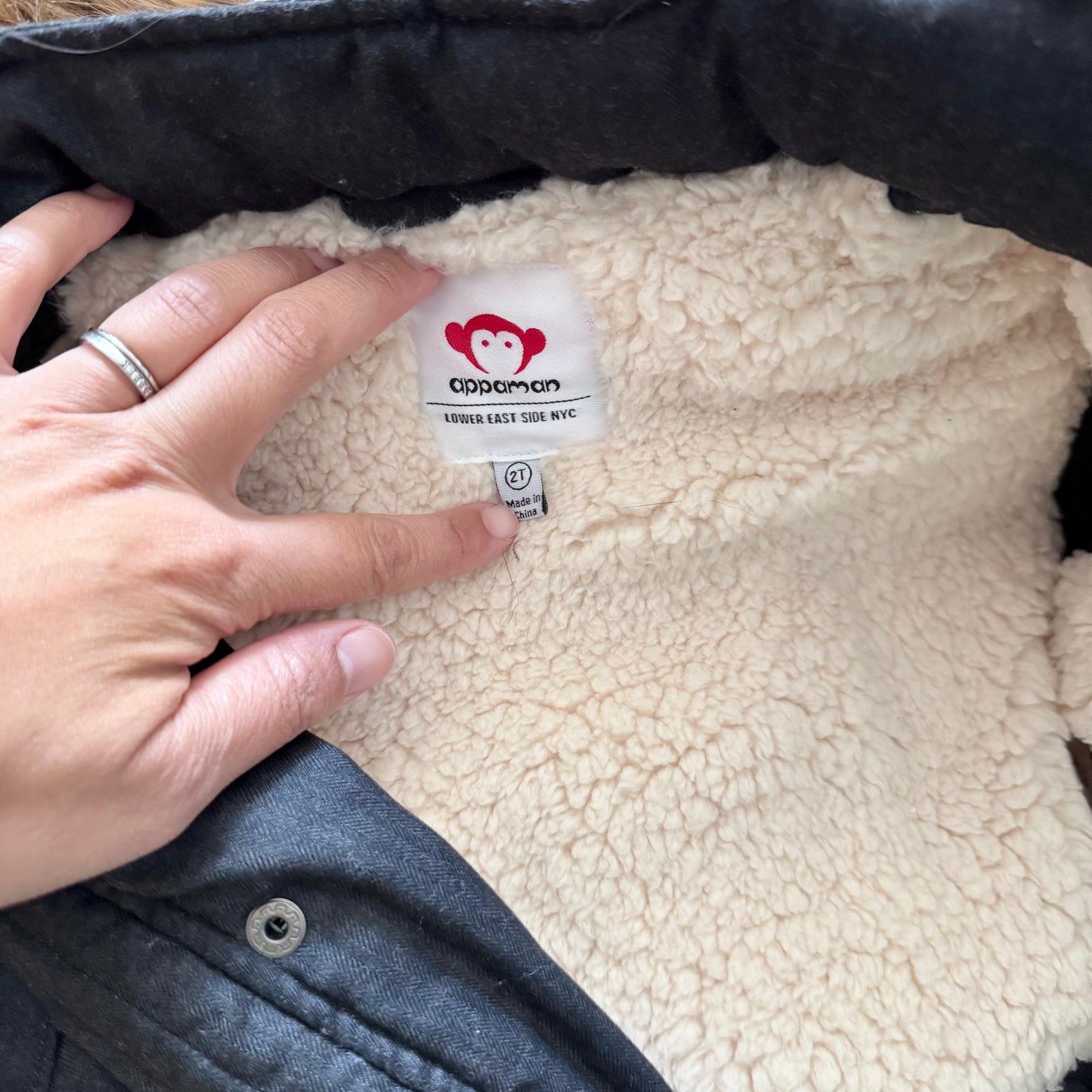 Appaman / Black winter jacket / 2T - New without tag