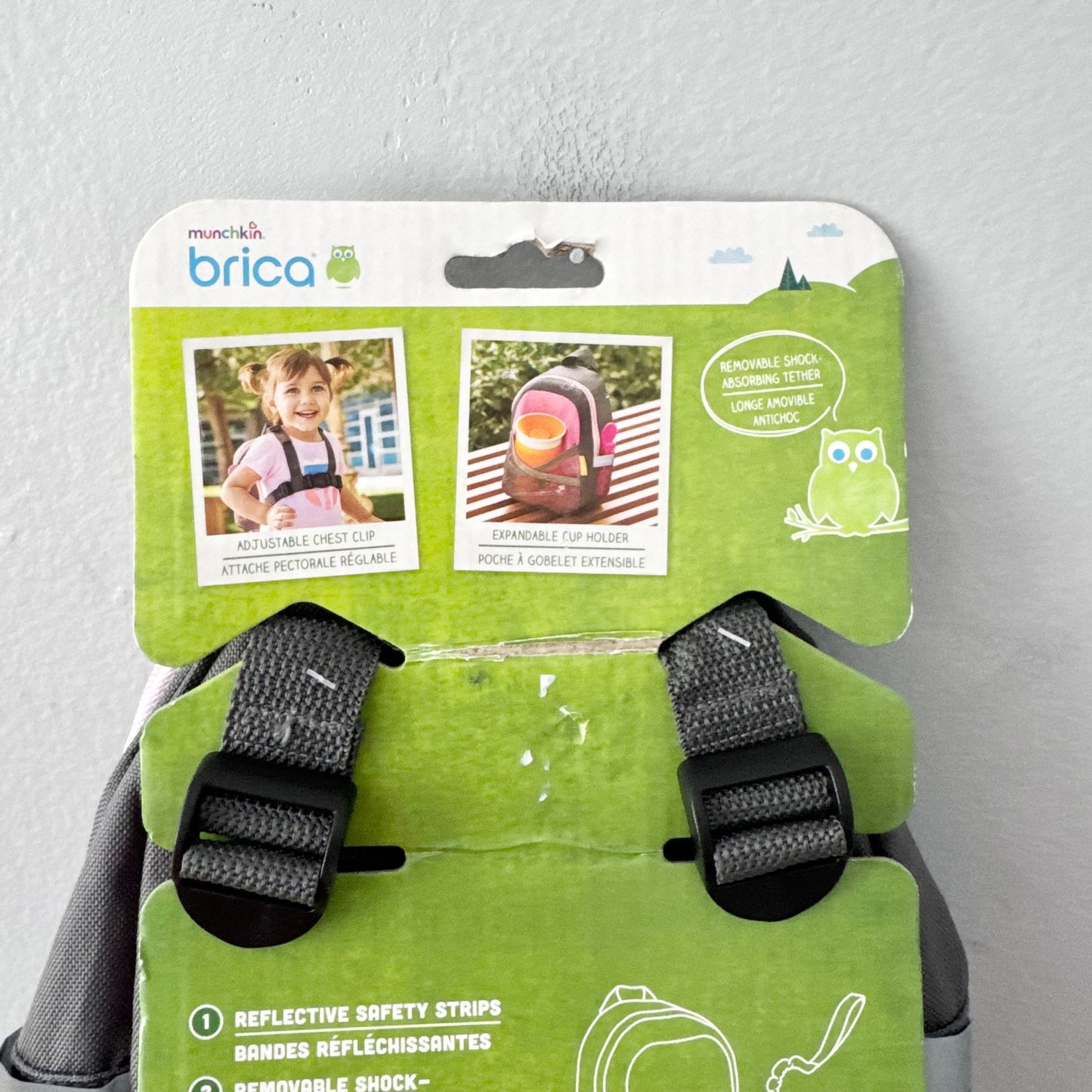Munchikin Brica / By my side safety harness backpack / 18M - New with package