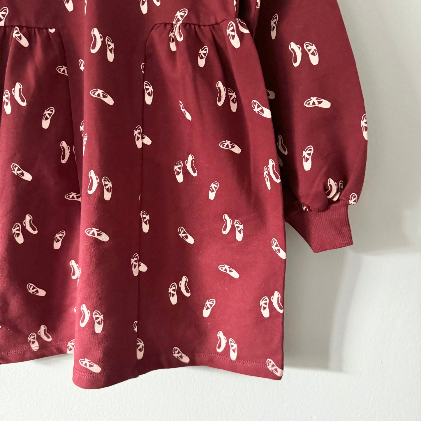 Miles the label / Burgundy dress / 5Y - New with tag