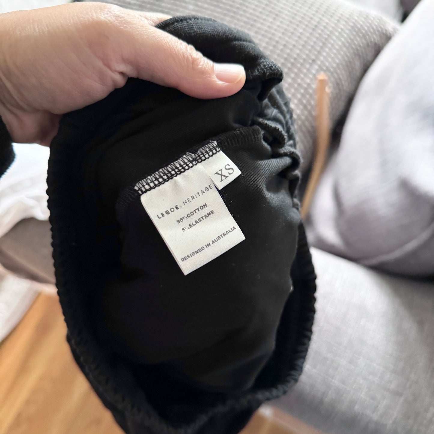 Legoe Heritage / Maternity Black sweatpants / XS