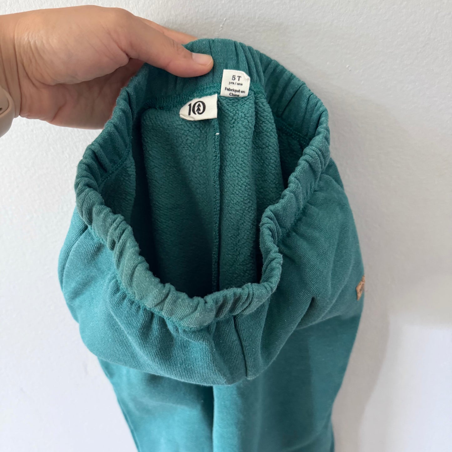 10 Trees / Green sweatshirt & pants set / 5T