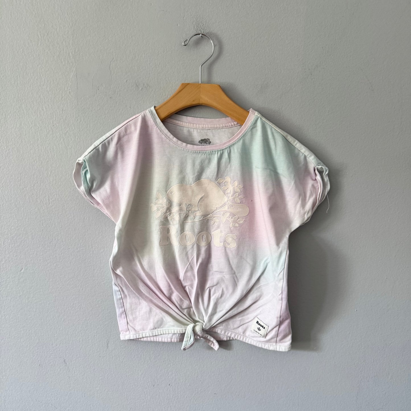 Roots / Pastel girl short sleeve top / 7-8Y