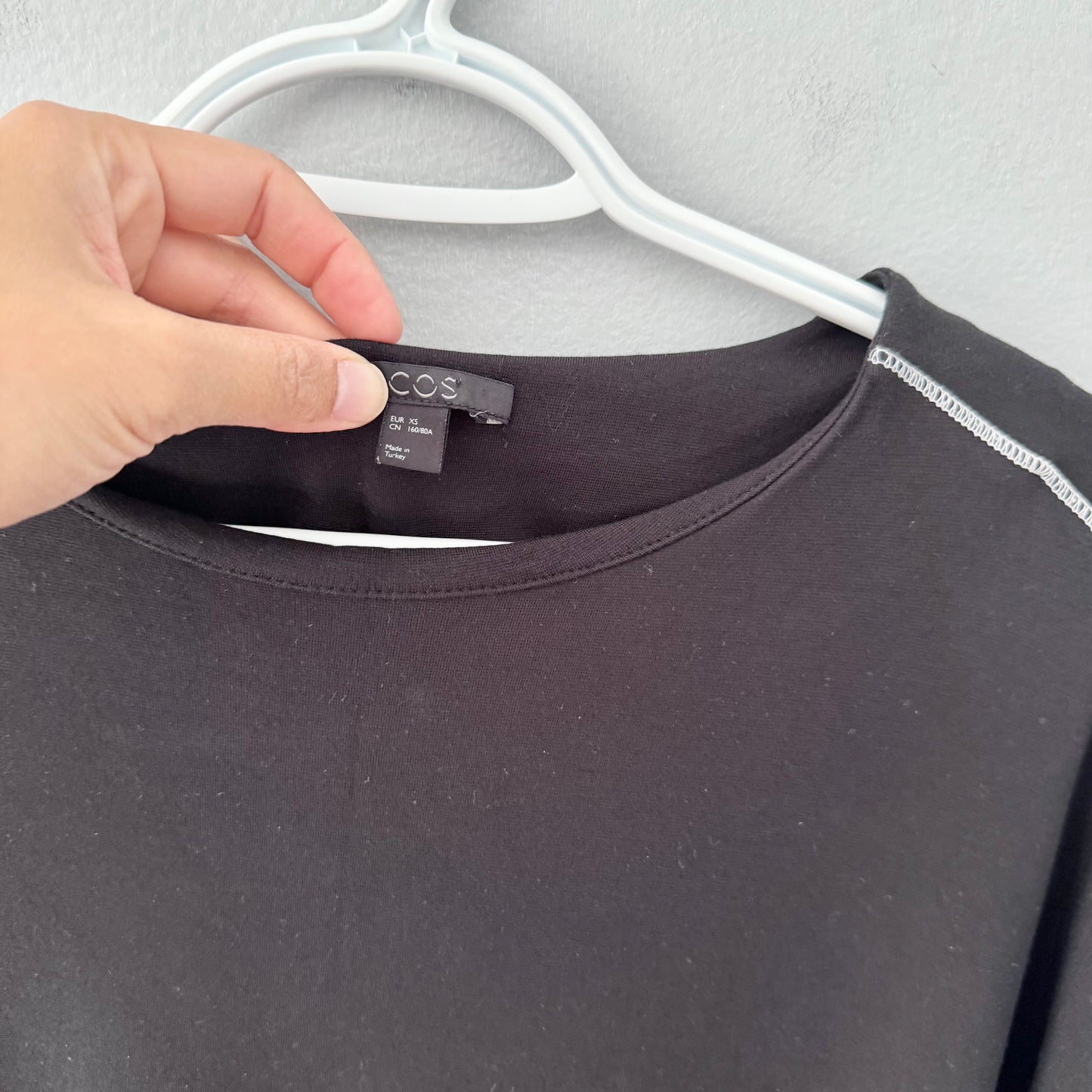 COS / Black dress / Women XS(Fits Women L)
