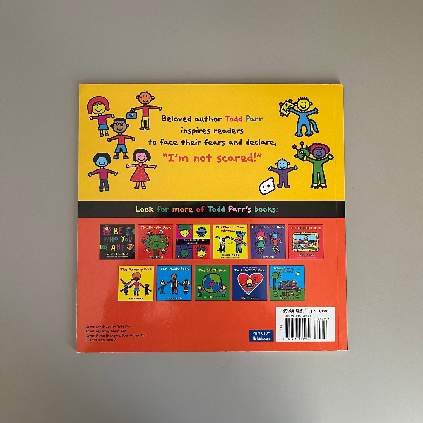 The I'M NOT SCARED Book / Todd Parr