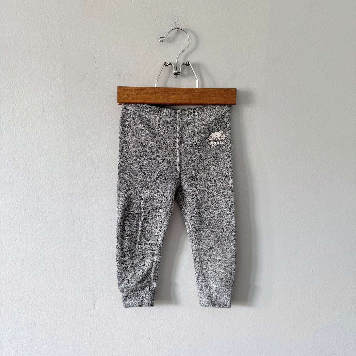 Roots / Salt and pepper leggings / 12-18M
