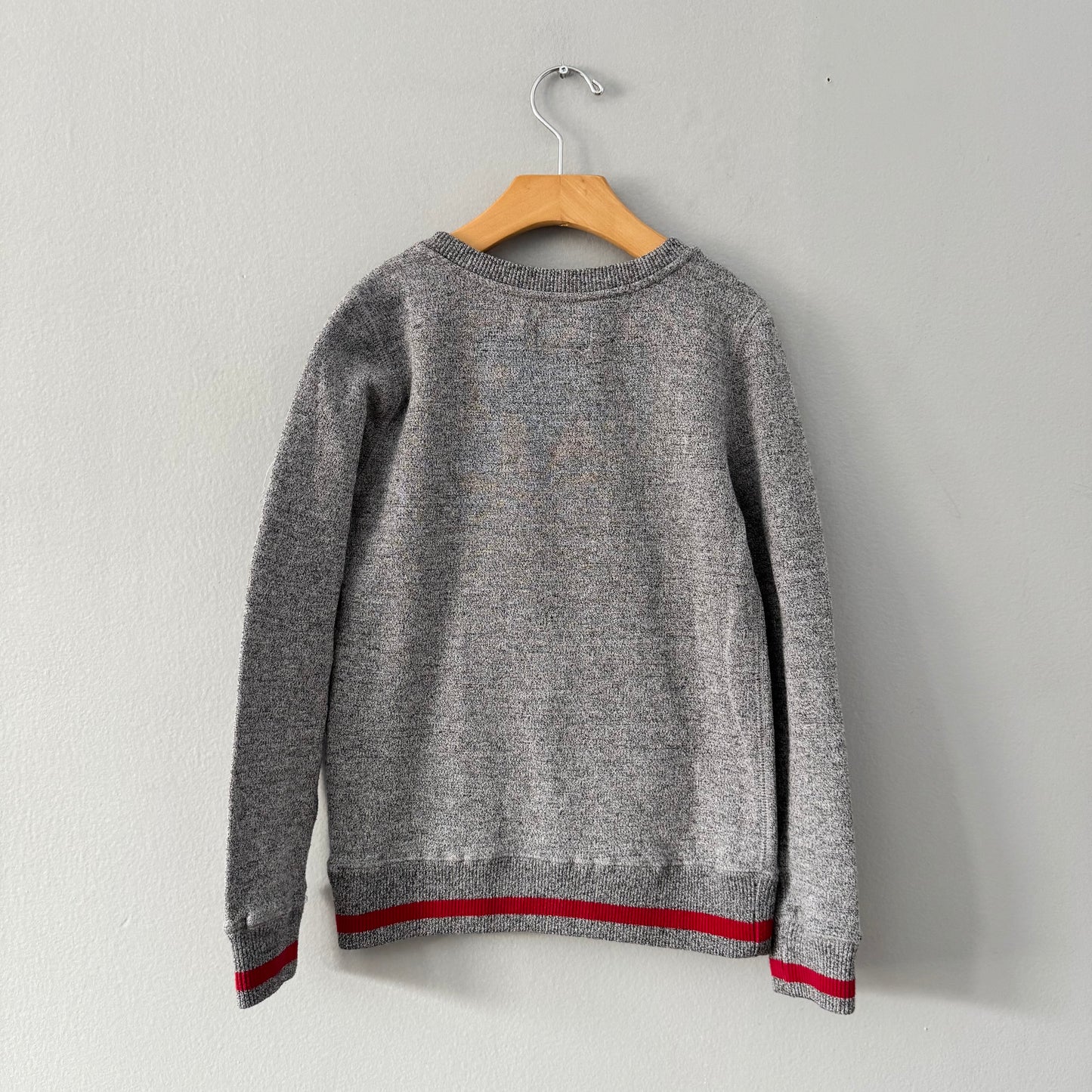 Roots / Salt and pepper sweatshirt / 7-8Y