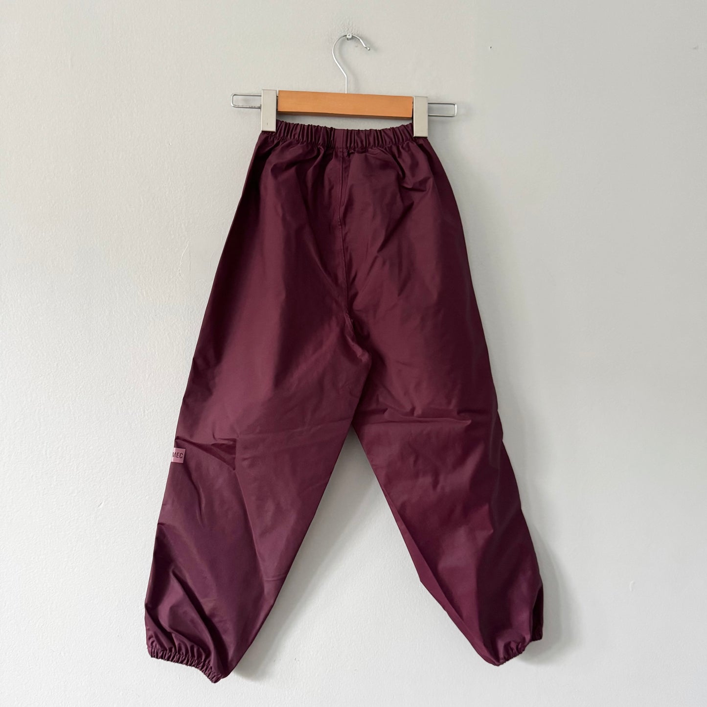 Mec / Rain pants - Burgundy / 7Y