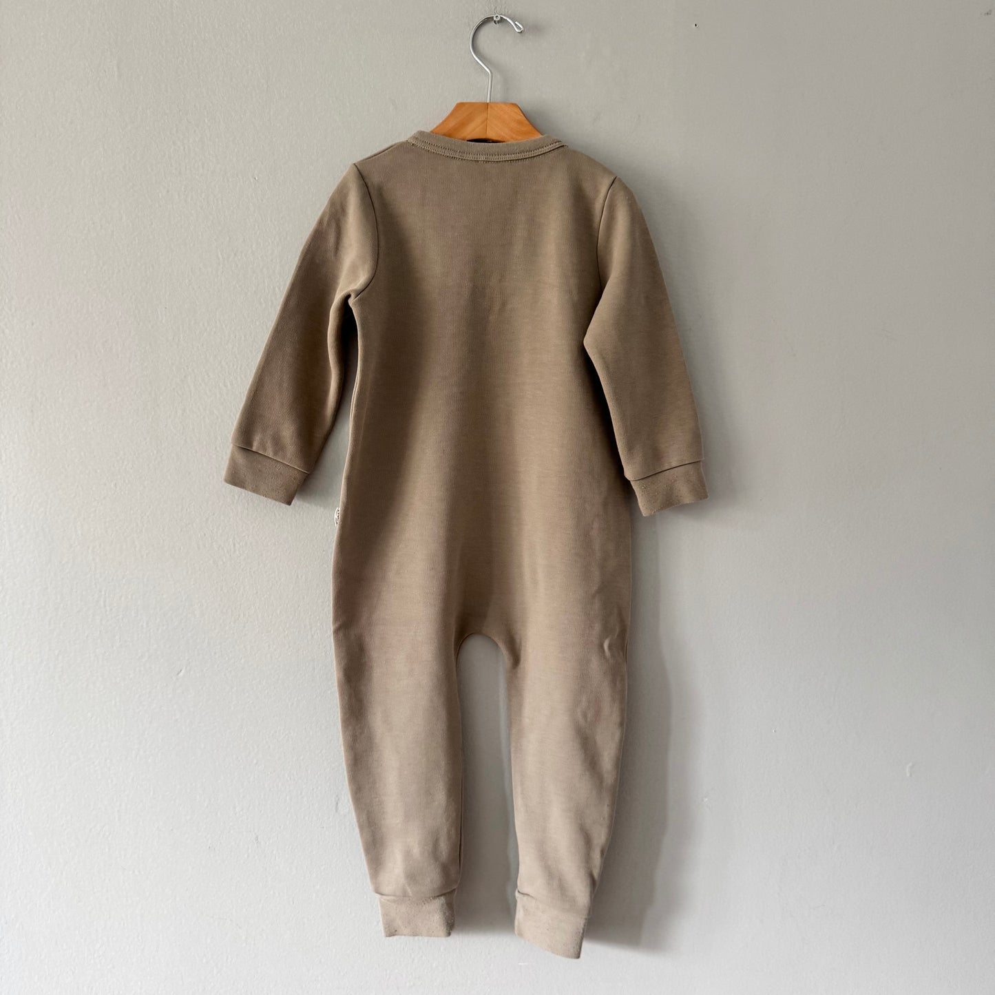 Bonds / Grey crew romper / 3Y