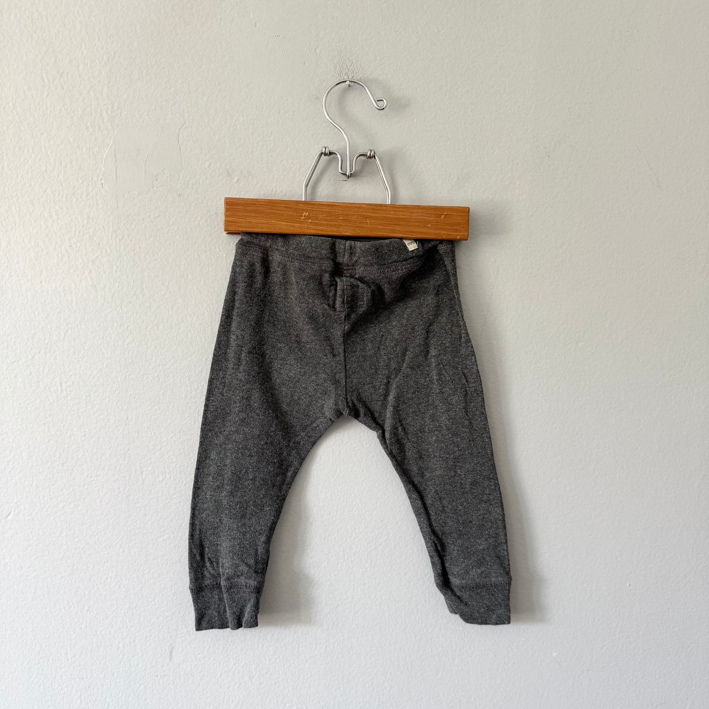 Mini Mioche / Dark grey harem leggings / 12-18M