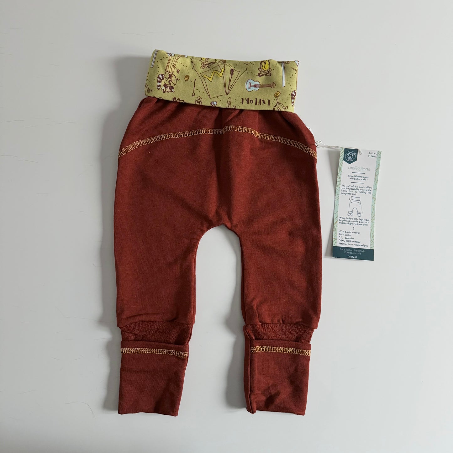 Peakbwa / Grow with me pants - mini Bivouac / 9-24M