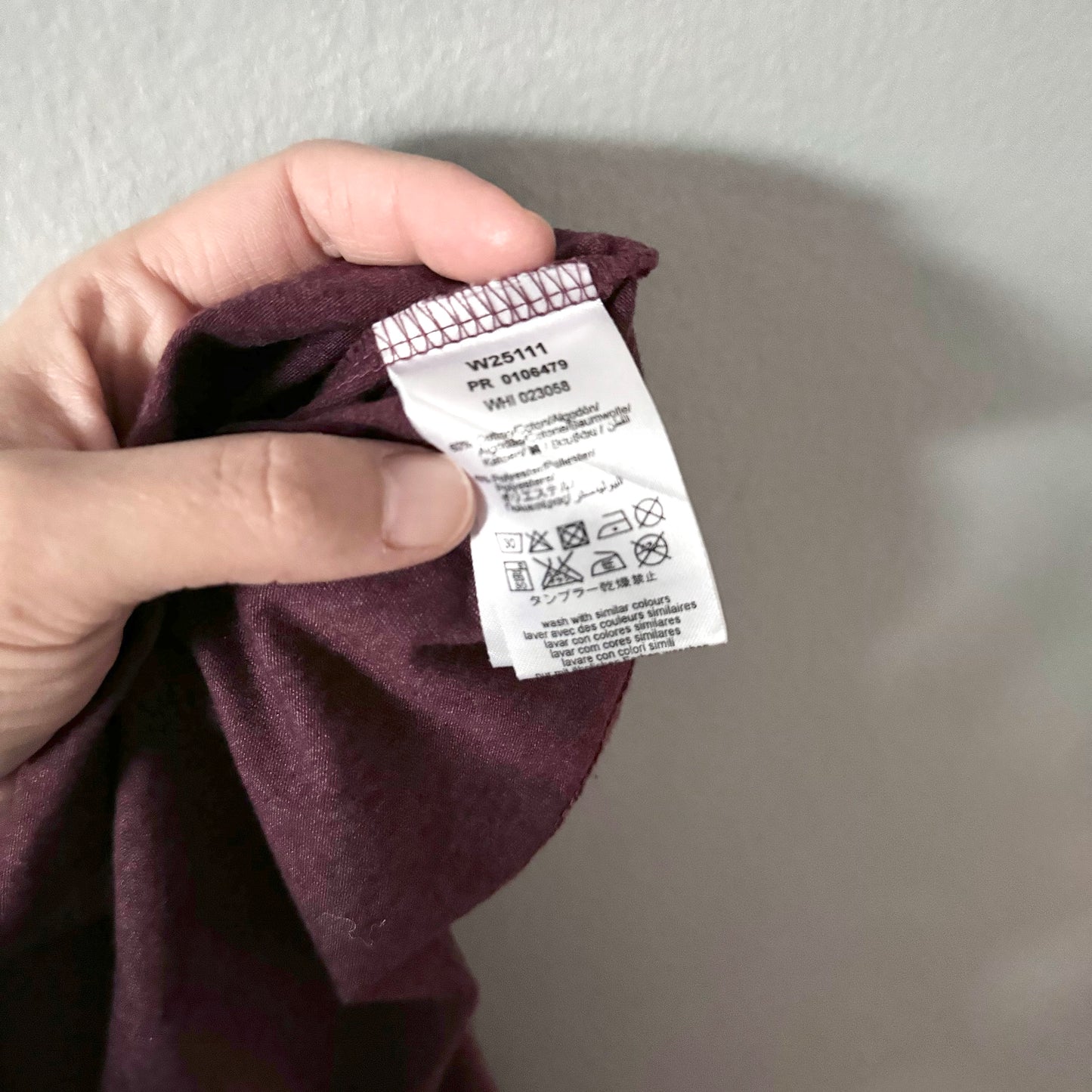 Little Marc Jacobs / Burgundy long sleeve T-shirt / 12Y