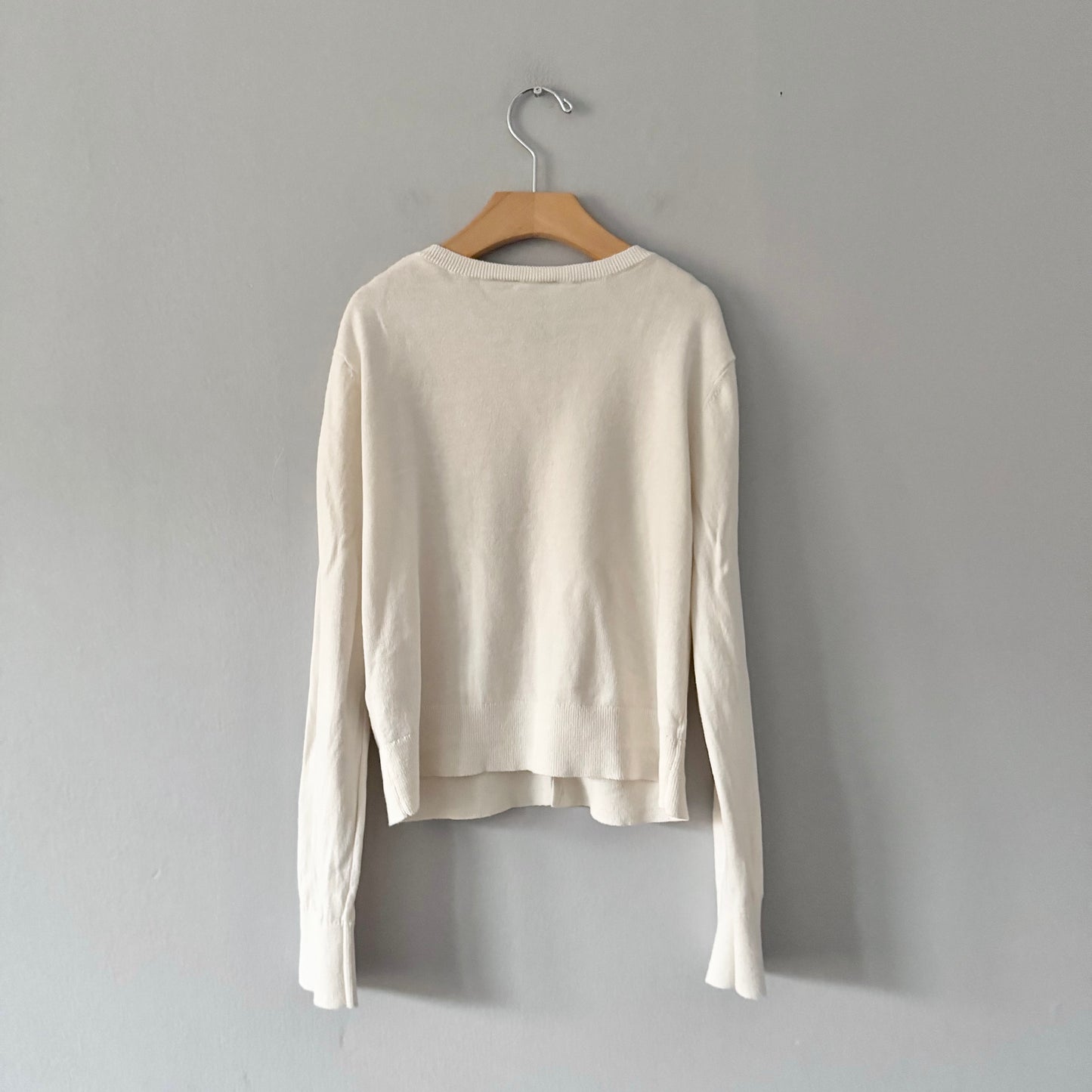 Gap / White cardigan / 10Y