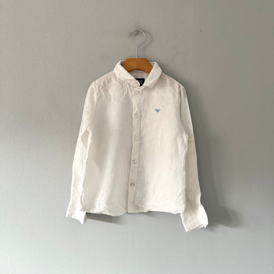 Armani Junior / Linen shirt / 6Y