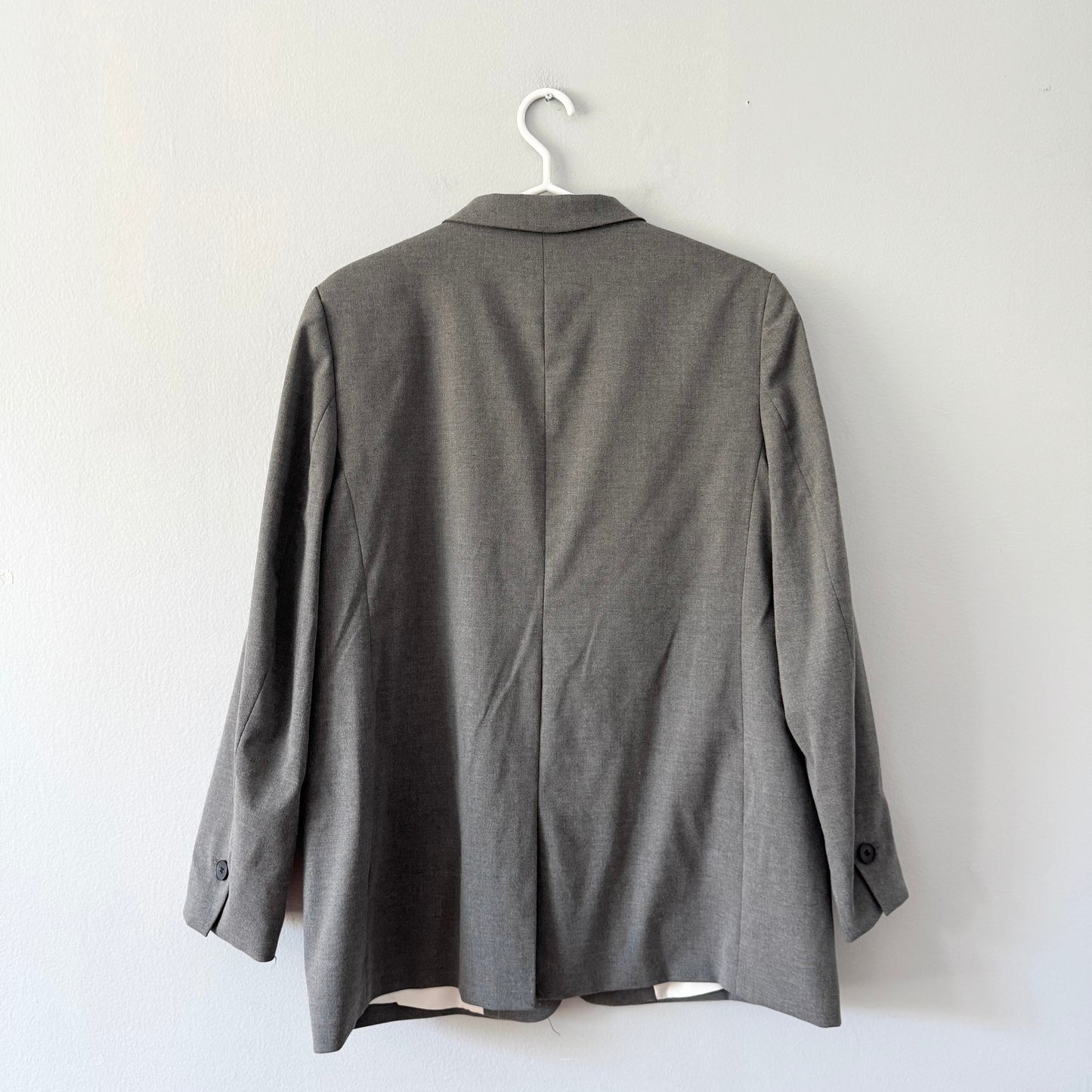 H&M / Grey formal suit jacket / Women L
