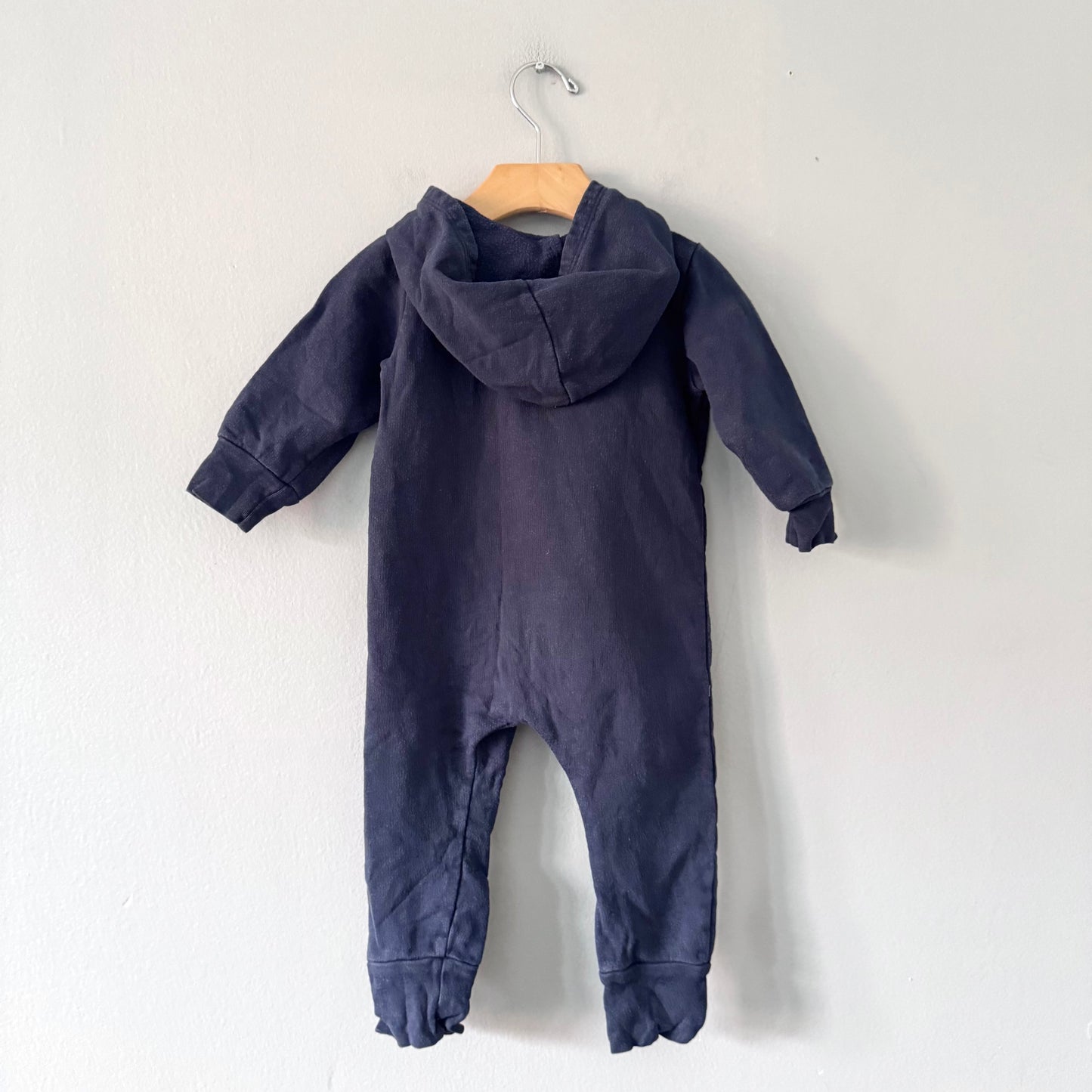 Mini mioche / Navy biker romper / 12-18M