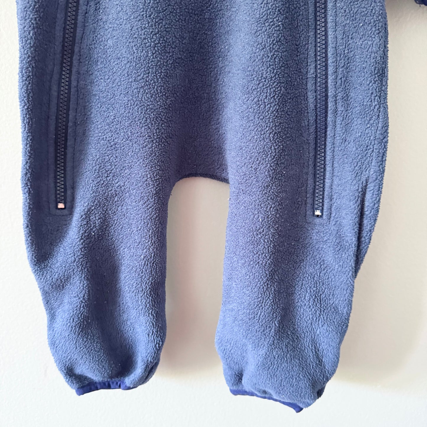 Mec / Navy fleece bunting suit / 6M