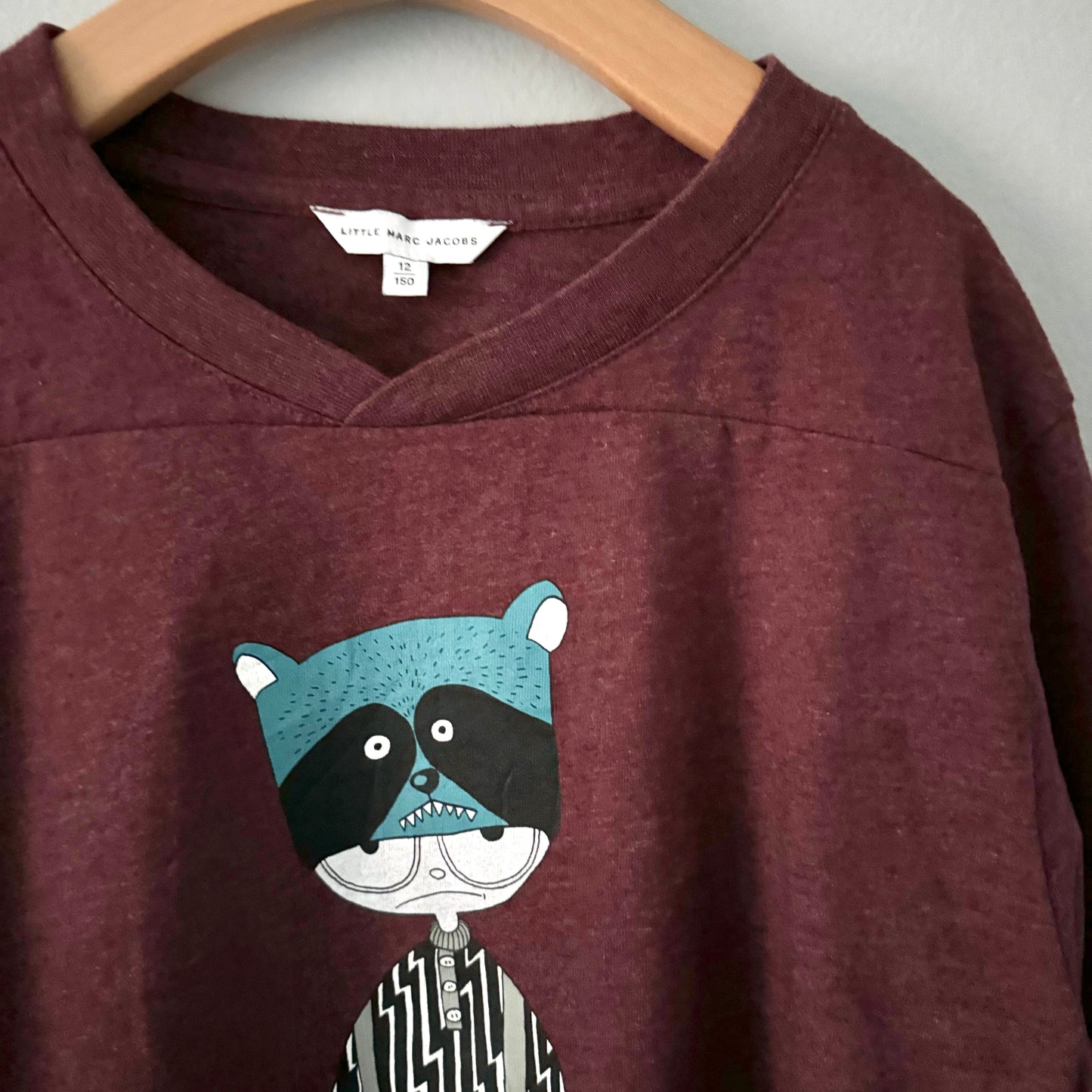 Little Marc Jacobs / Burgundy long sleeve T-shirt / 12Y