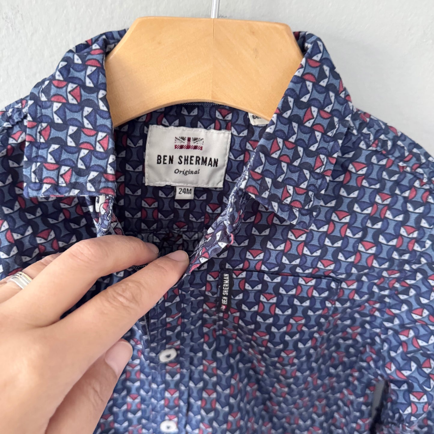 Ben Sherman / Navy shirt / 24M