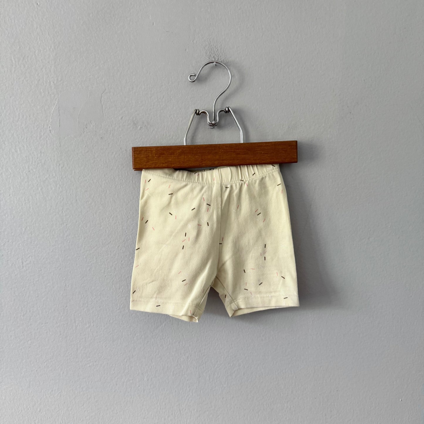 Miles the label / White x sprinkle biker shorts / 18M