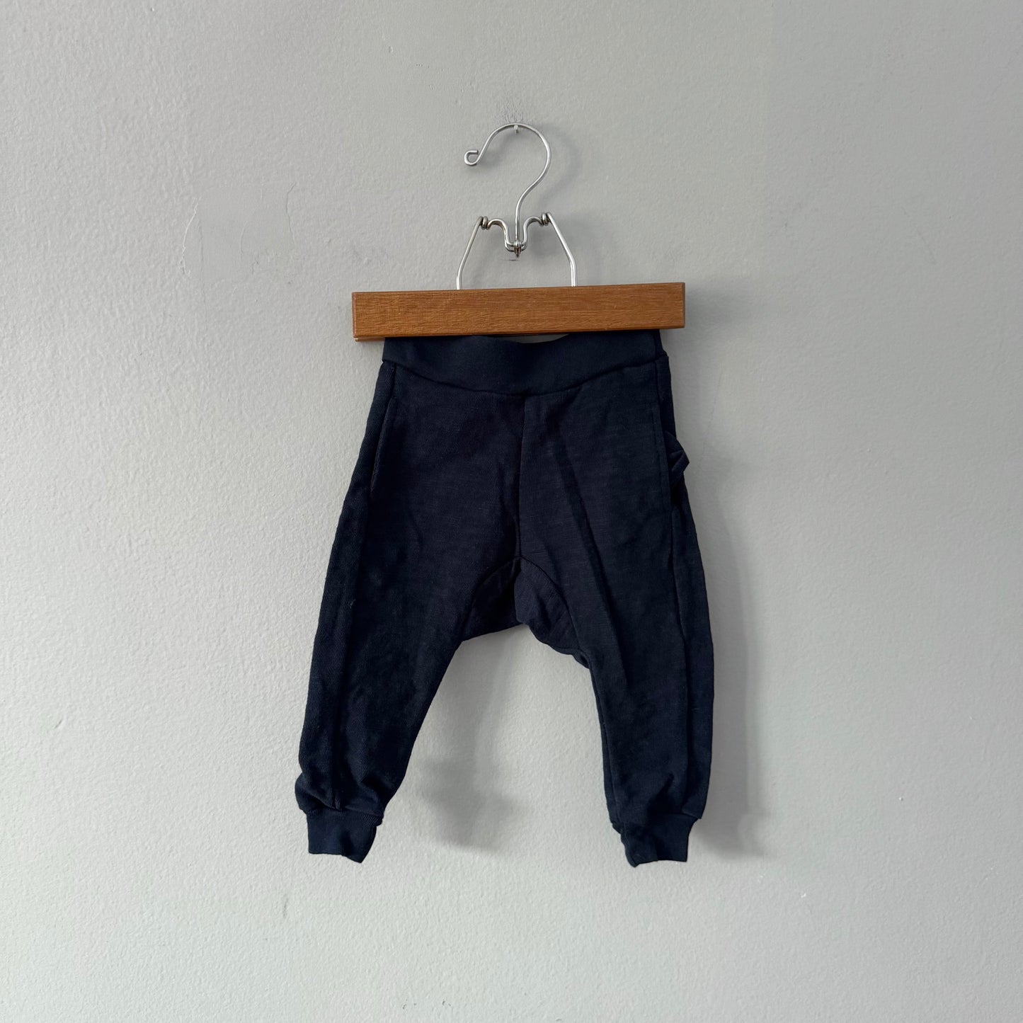 Mini Mioche / Navy harem pants / 6-12M
