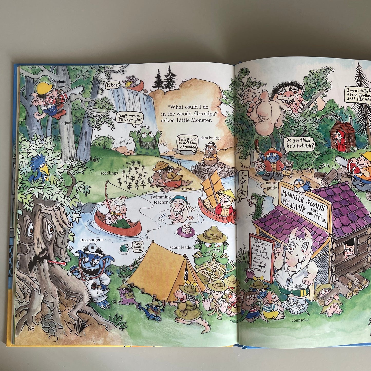 Little Monster Home, School, and Work Book / Mercer Mayer