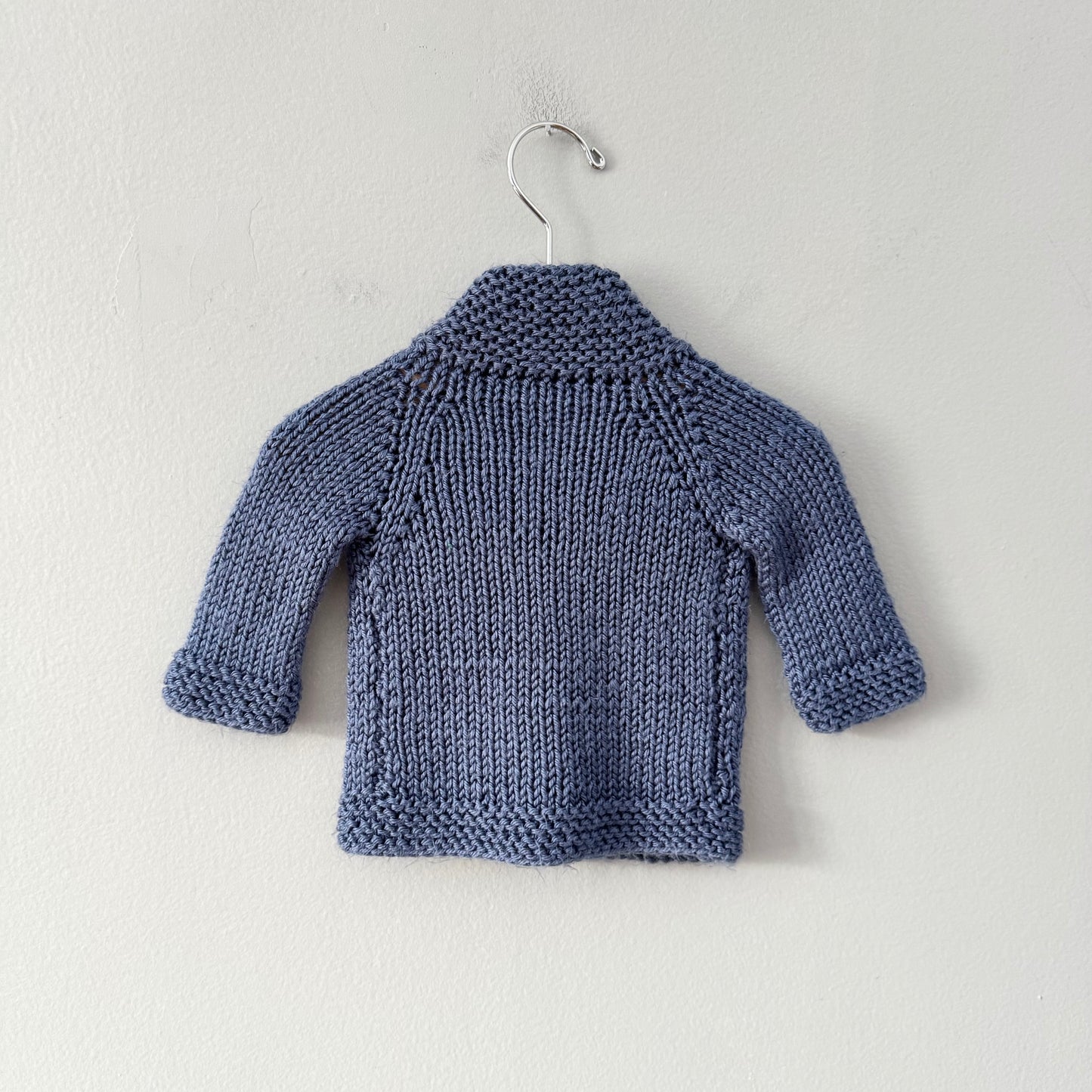 Handmade / Blue knit cardigan / 3M