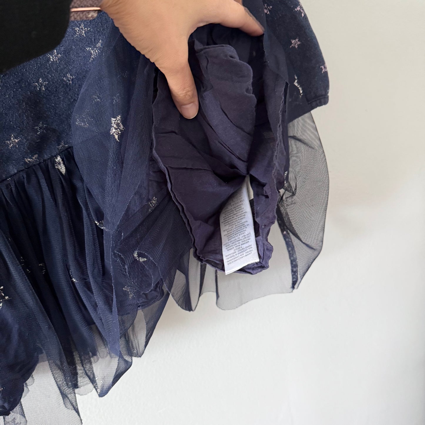 Stella Mccartney Kids / Navy x star tutu dress / 24M