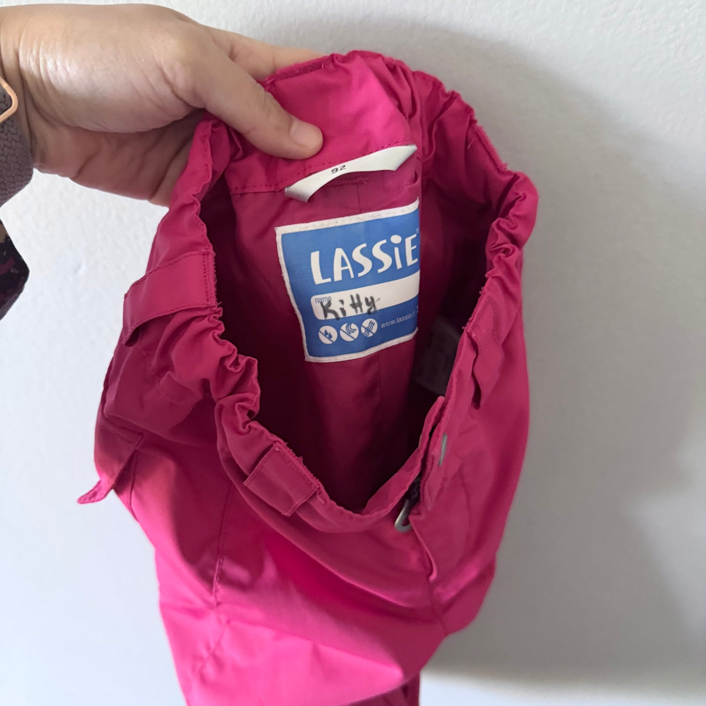 Lassie / Pink nylon pants / 2T