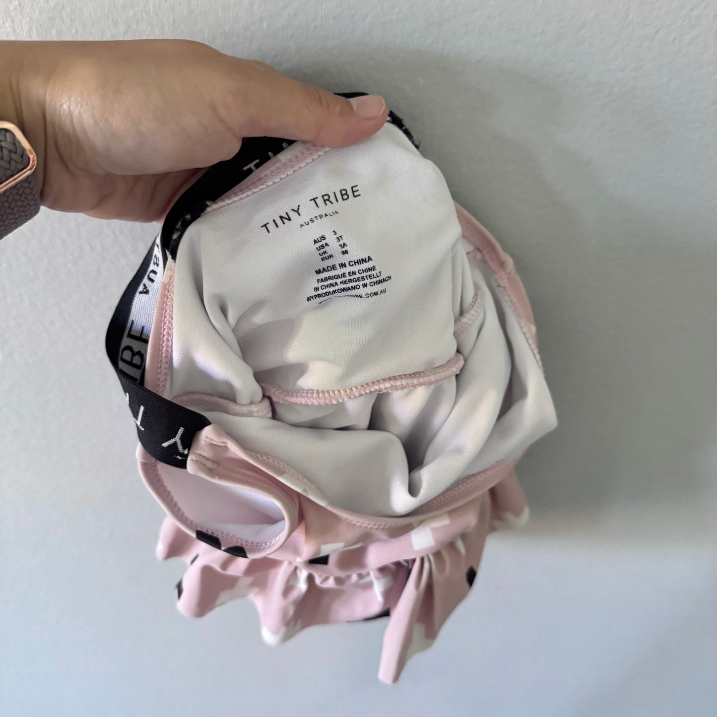 Tiny Tribe / Light pink swimwear / 3T