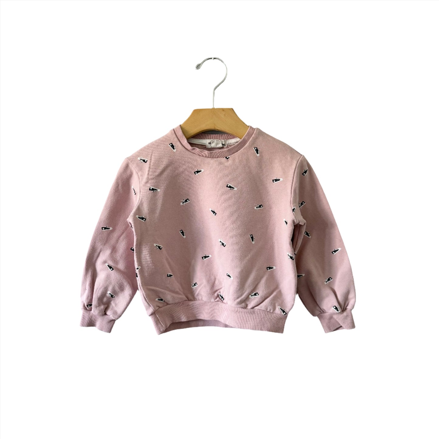 Miles the Label / Light pink x sneaker sweatshirt / 24M
