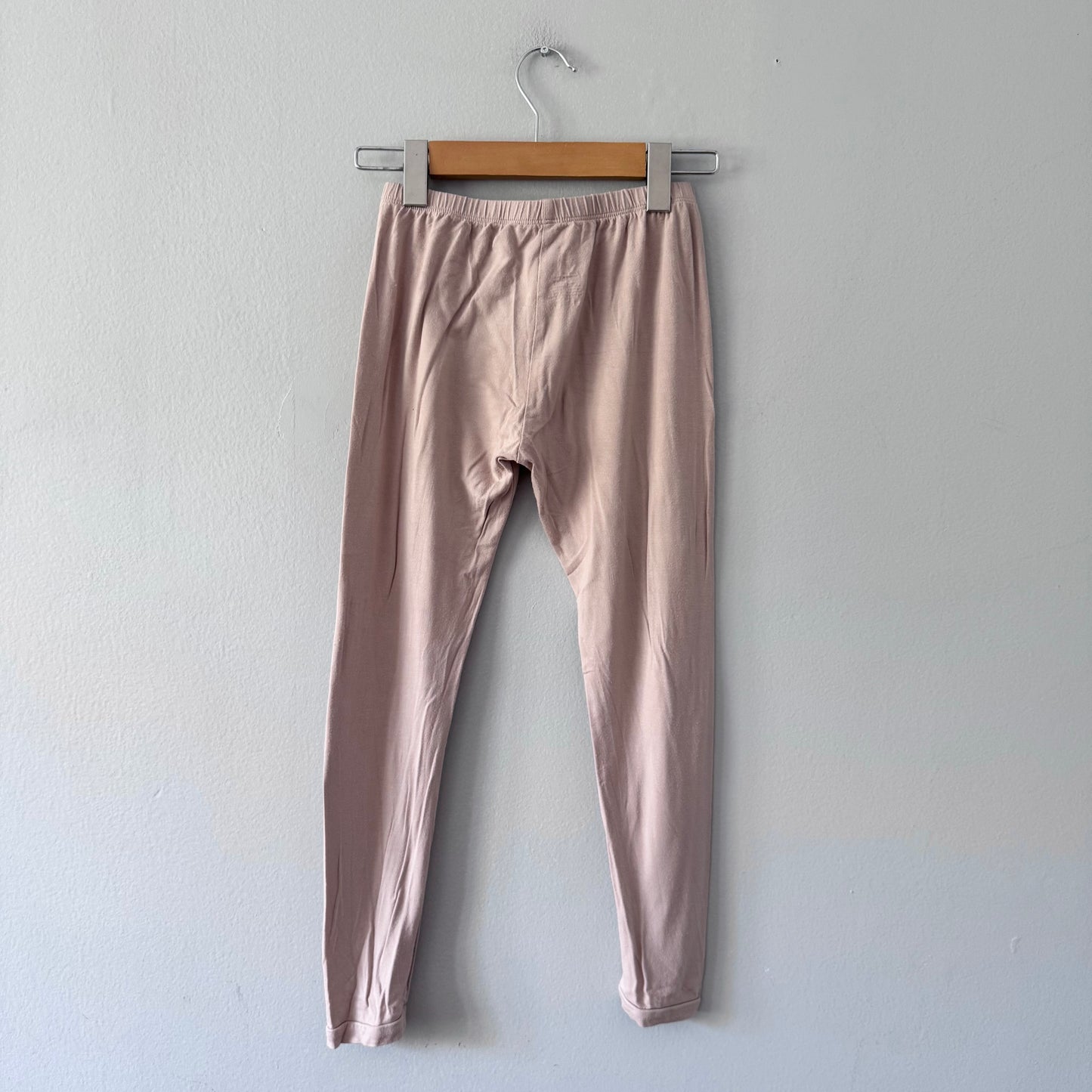 Kyte / Beige bamboo leggings / 8Y