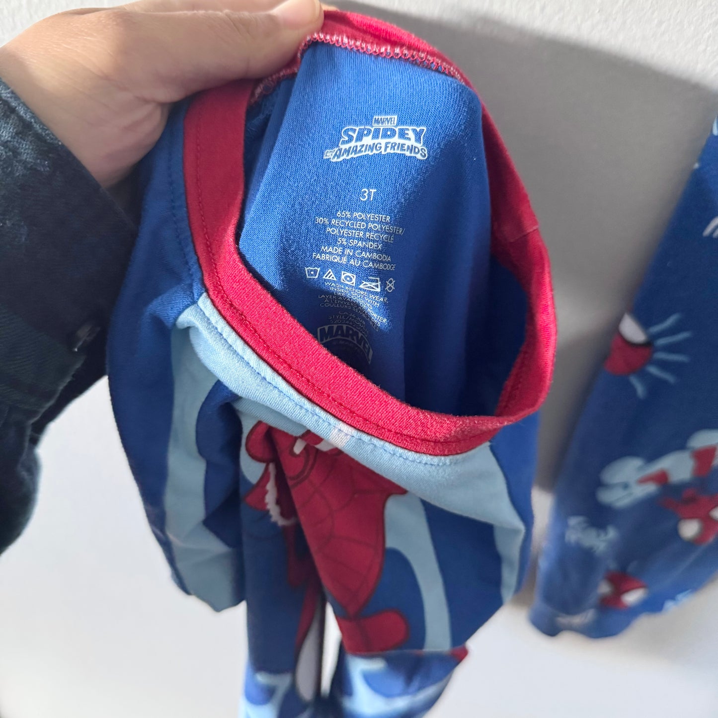 Marvel / Spidey pajama set / 3T
