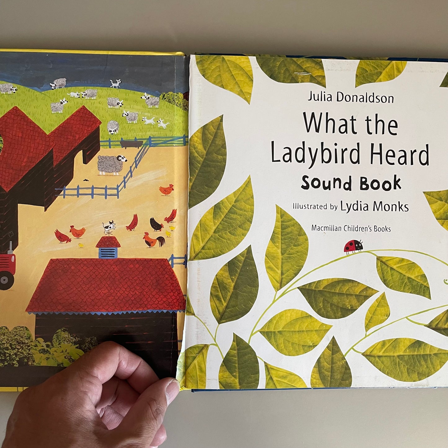 What the Ladybird Heard Sound Book / Julia Donaldson & Lydia Monks