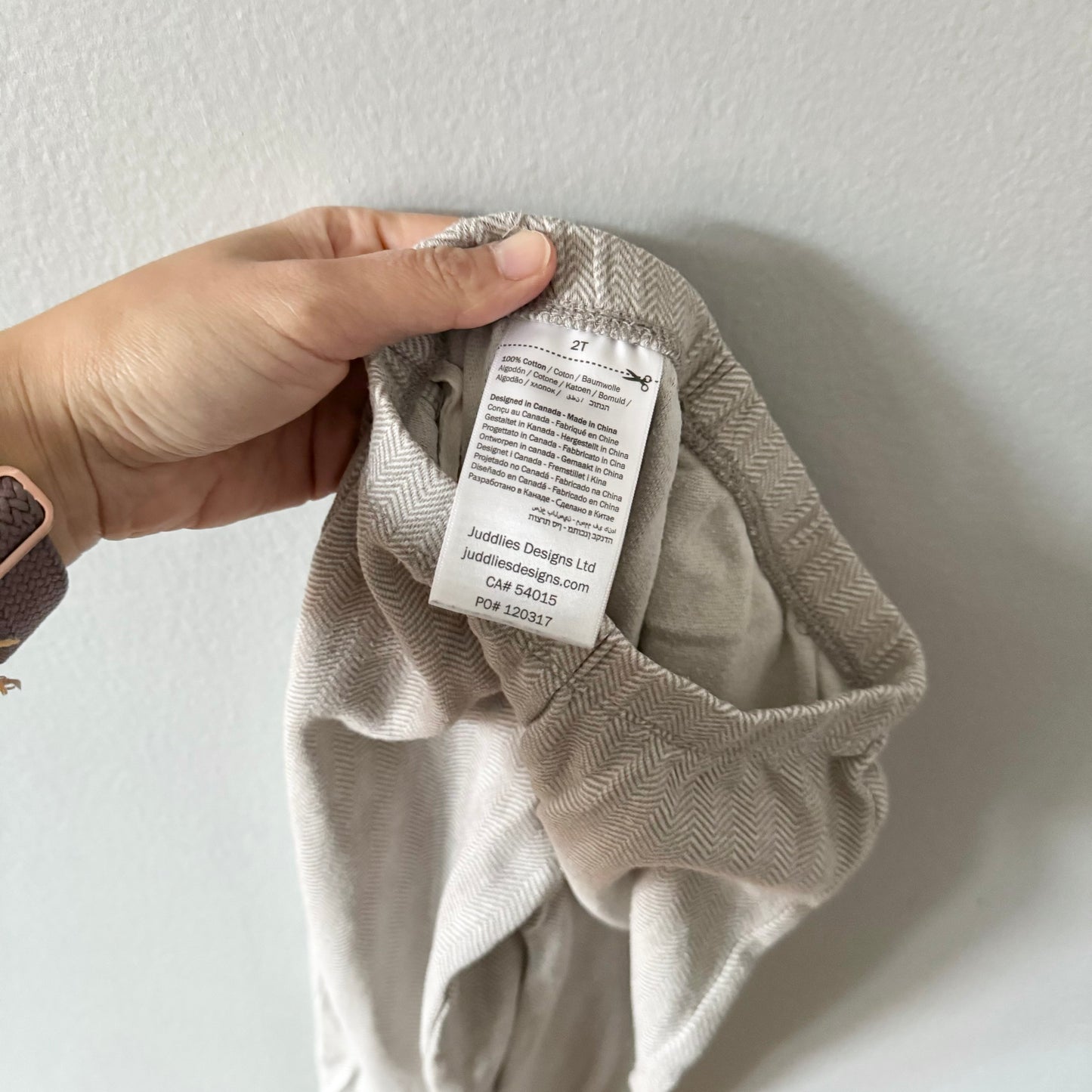 Juddlies / 100% cotton pants / 2Y