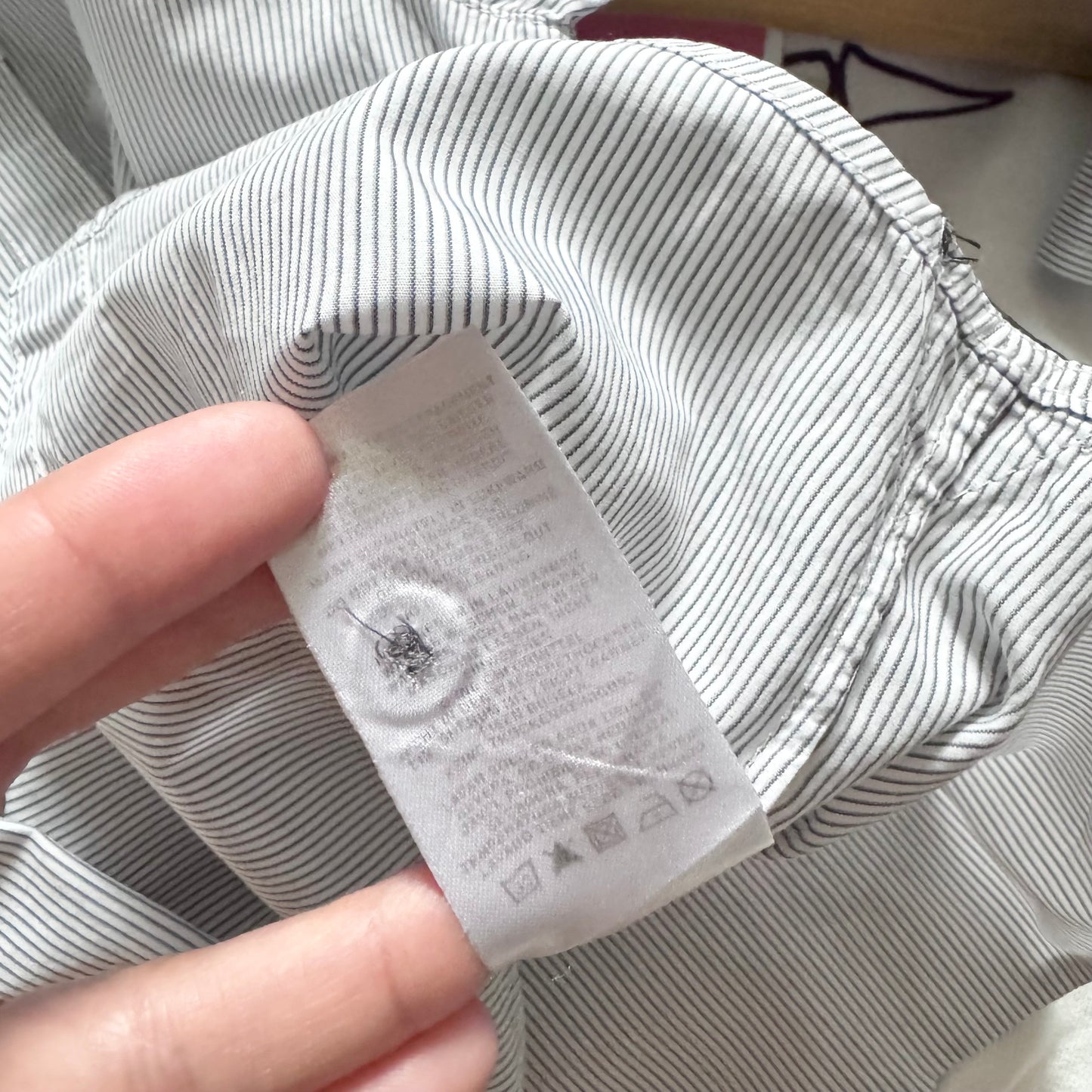 Dior / Striped dress shirt / 4Y