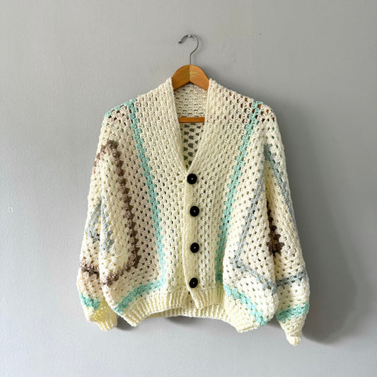 TUP / Crochet cardigan / Women L