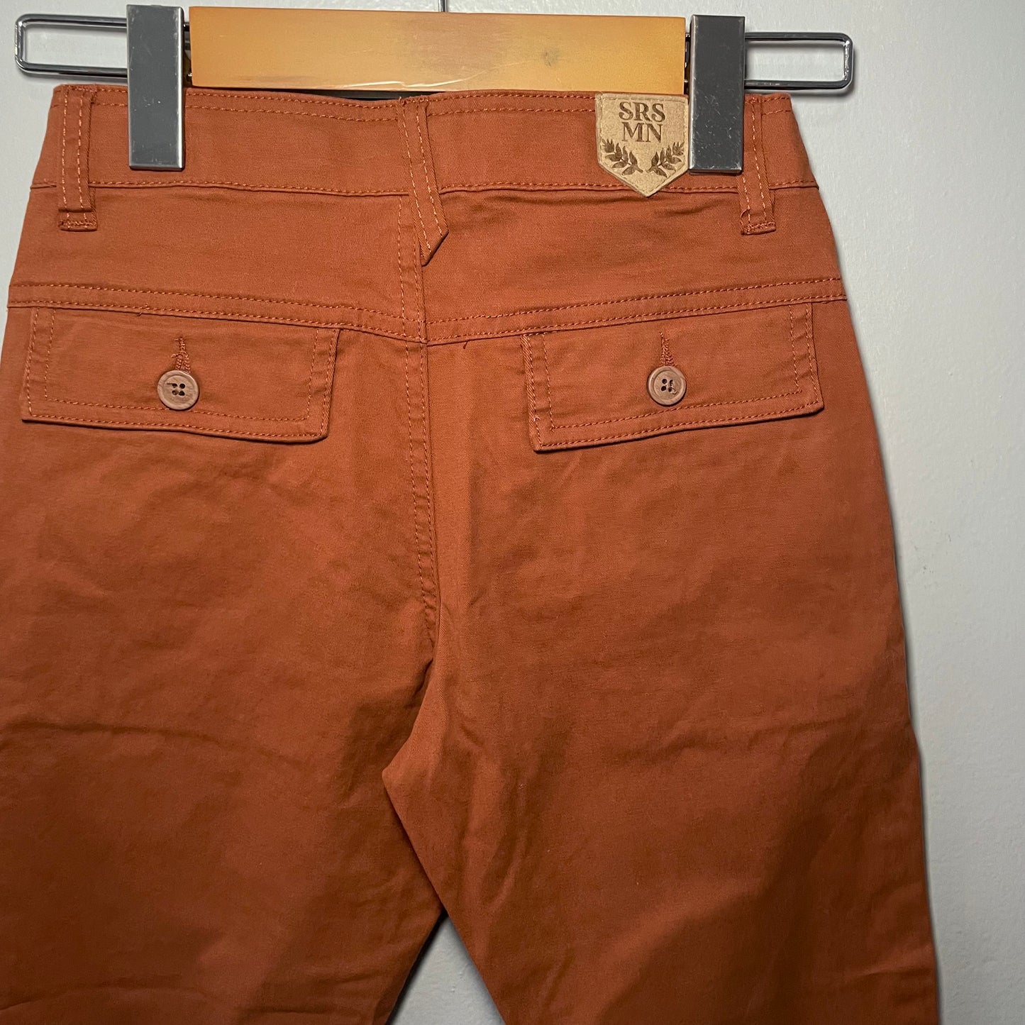 Souris Mini / Brown chino pants / 7Y - New with tag