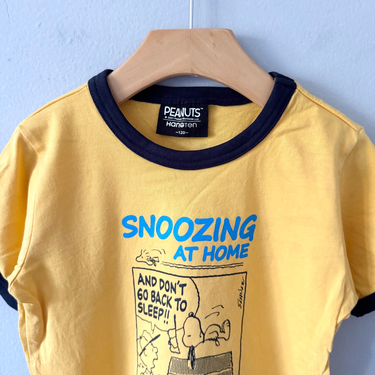Peanuts / Snoopy T-shirt / 120cm(6Y)