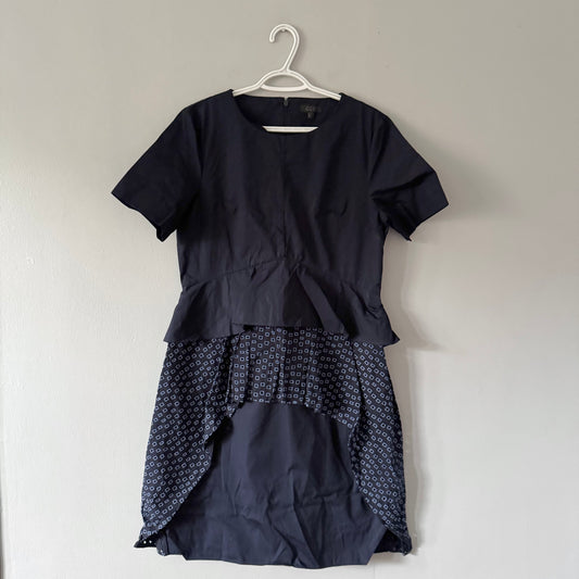 COS / Navy cotton dress / Women 12