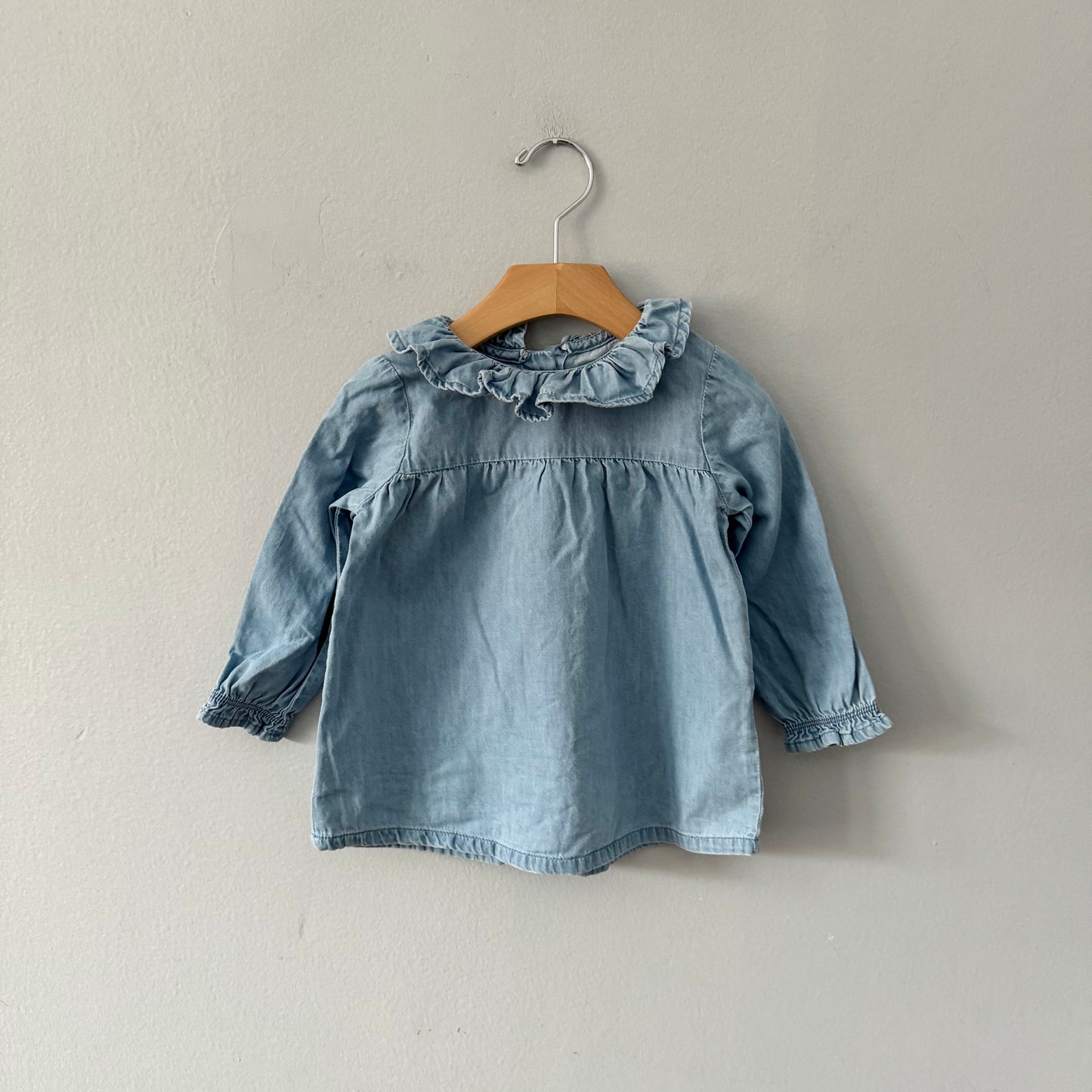 Mango / Denim blouse / 12-18M