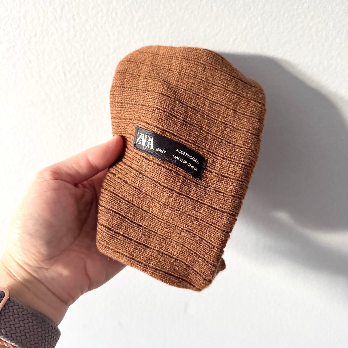Zara / Brown beanie / 6-12M