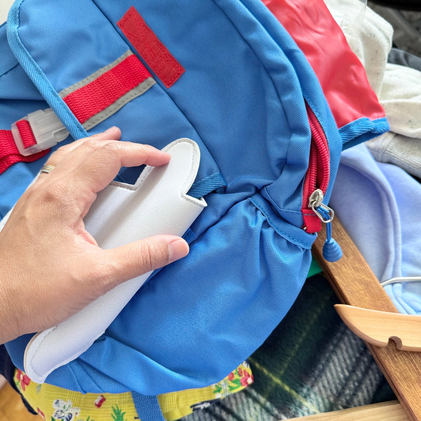 Bixbee / Blue backpack / 3Y+ - New with tag