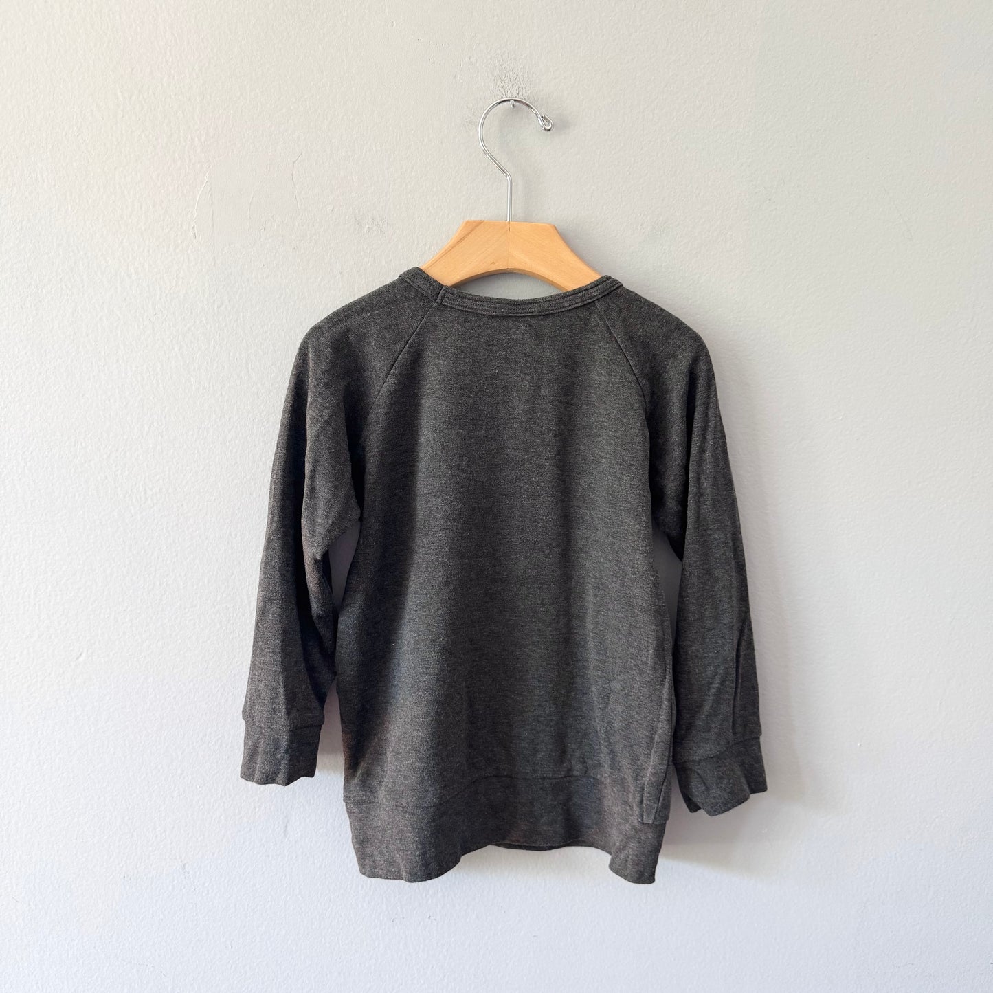 Little & Lively / Dark grey x bunny long sleeve / 5-6T