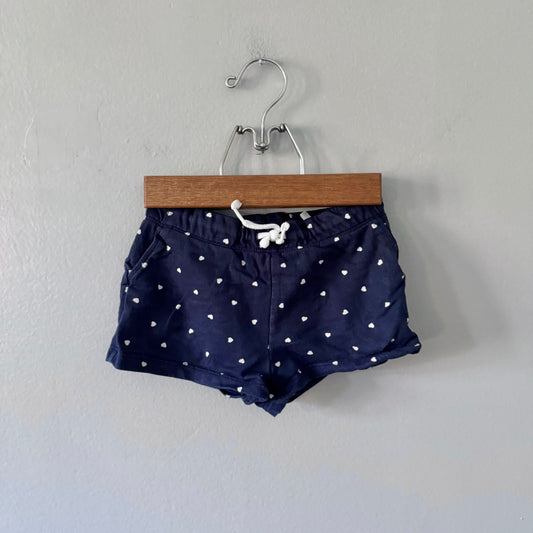 H&M / Black x hears short pants / 3-4Y