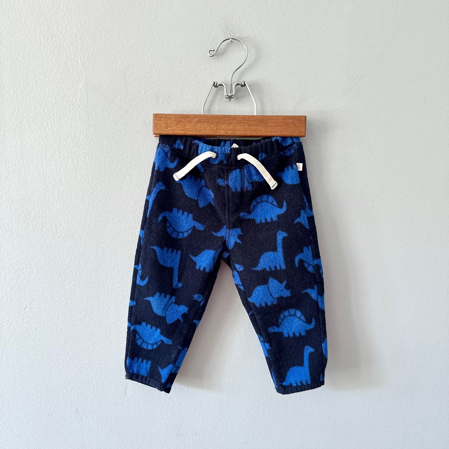 Gap / Dinosaur fleece pants / 12-18M