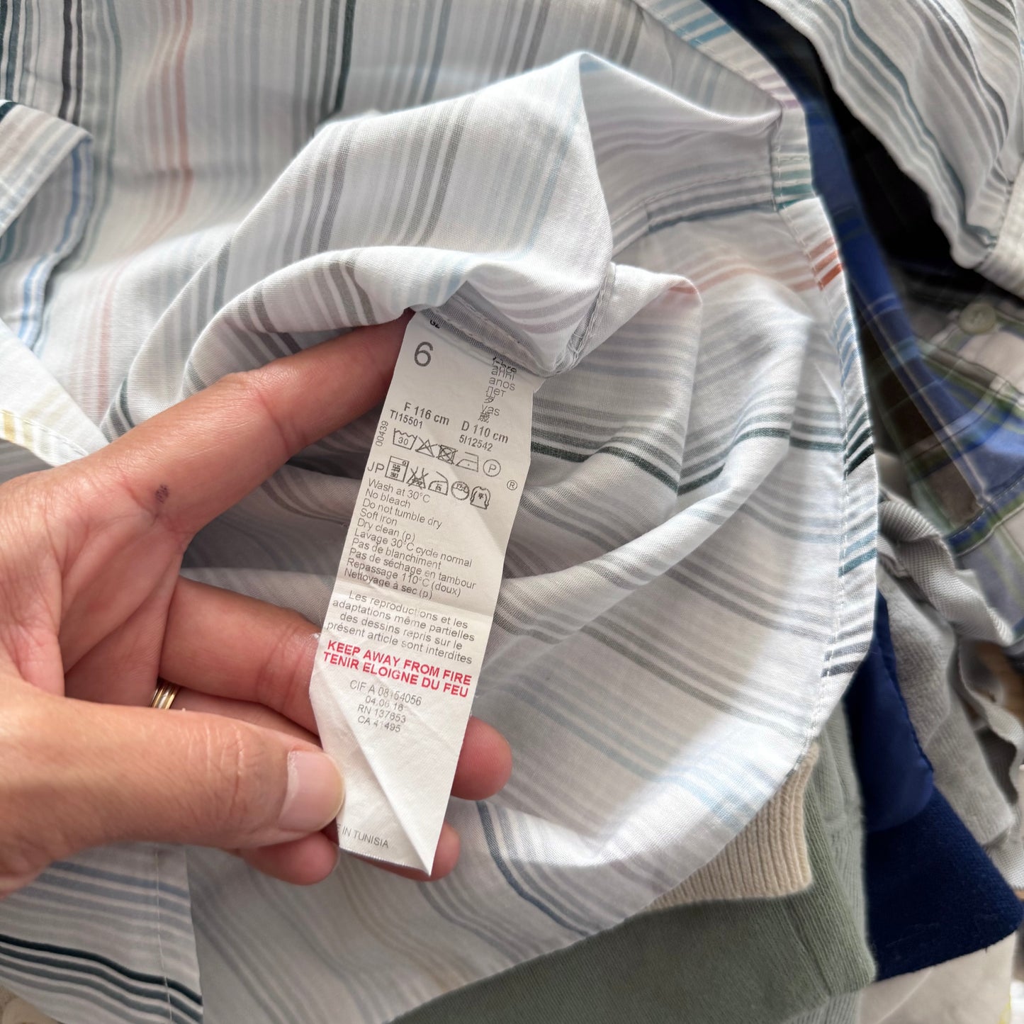 Paul Smith / Stripe shirt / 6Y