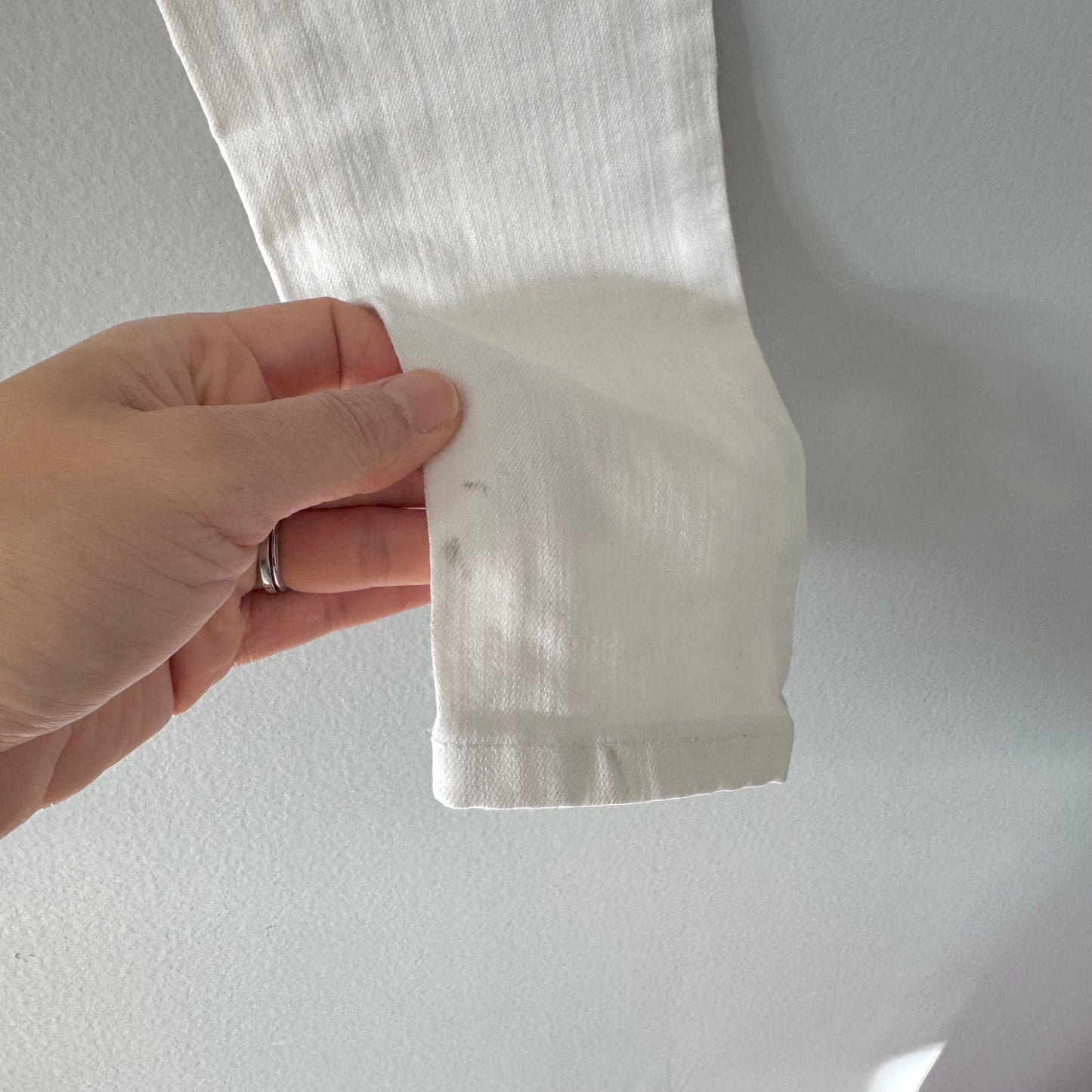 Crewcuts / White denim slim pants / 7Y