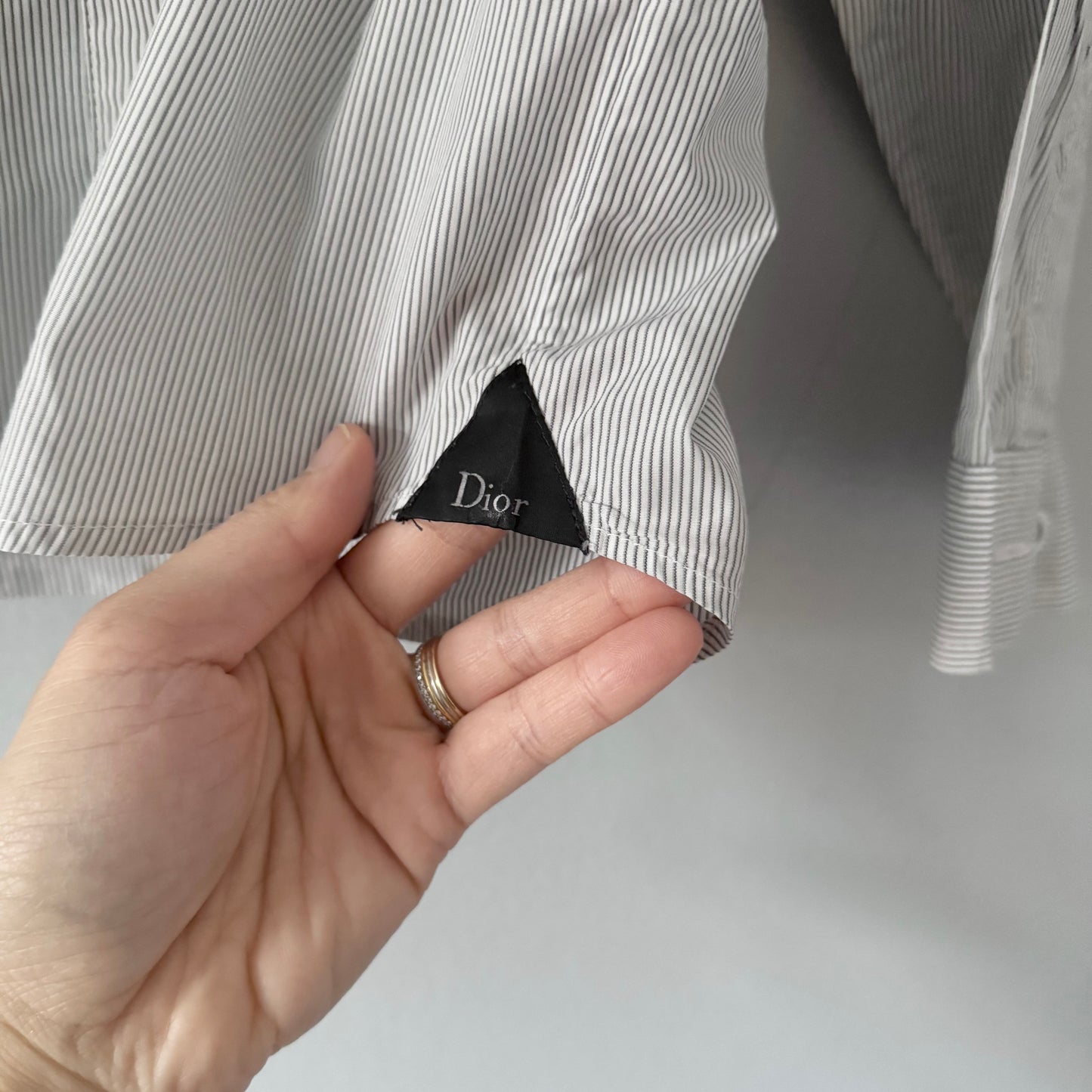 Dior / Striped dress shirt / 4Y